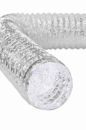 Veilige Betaling Panflex flexibel luchtkanaal (ventilatie slang) aluminium 100mm, lengte 10m 3501001001