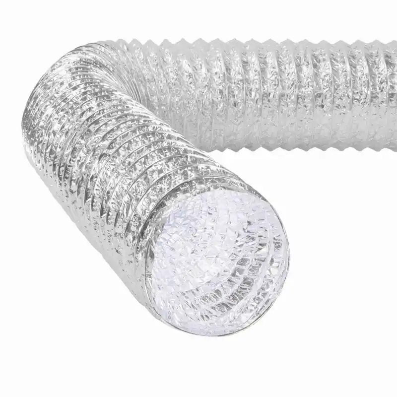 Veilige Betaling Panflex flexibel luchtkanaal (ventilatie slang) aluminium 100mm, lengte 10m 3501001001