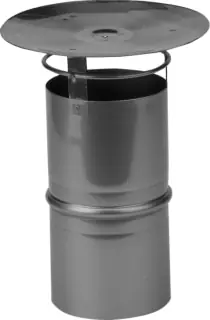 Panflex INOX RVS regenkap 80mm. Gastec QA RVS Must-Have