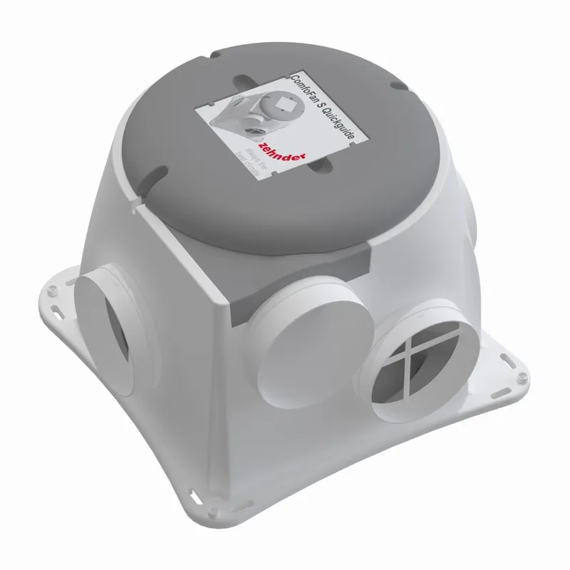 Zehnder ComfoFan Silent Set Installatiepakket 425 m³/h met randaarde stekker 458006606 Tijdelijk Beschikbaar
