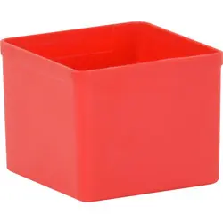 Dagaanbieding Kunststof inzetbak 45mm hoog 54x54x45mm