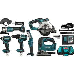 Makita DLX6082T combopack 18V 3x 5,0Ah Li-ion Voordeelprijs