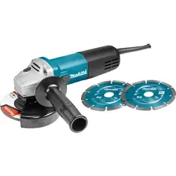 Voordeelprijs Makita 9558HNRGK2 haakse slijper 750W 125mm