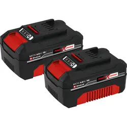 Einhell Li-ion accu 18V - 2x 4,0Ah Duo pack Koop Vandaag