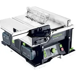 Betaalbaar Festool CSC SYS 50 EBI-Basic accu zaagtafel (body) 2x 18V
