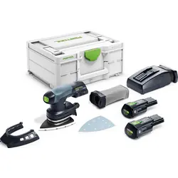 Festool DTSC 400 3,0 I-Plus accu deltaschuurmachine 18V Li-ion Gecertificeerd