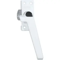 Premium AXA 3308 raamsluiting met drukknop Rechts wit