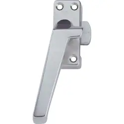 AXA 3308 raamsluiting met drukknop Links aluminium Finale Uitverkoop