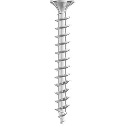 Dynaplus universele schroeven platkop voldraad verzinkt 6x50mm PZ3 Dagaanbieding