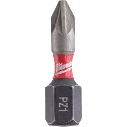 Milwaukee Shockwave schroefbit PZ1x25mm Lage Prijs