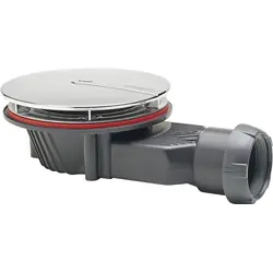 Dagaanbieding Wirquin Slim+ doucheafvoerplug Ø90mm d40 verchroomd