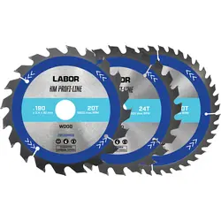 Labor HM cirkelzaagblad hout 190x30x2,4mm - 20,24,40T Must-Have