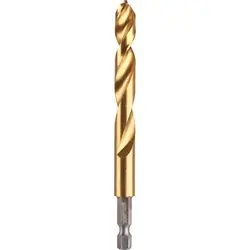 Superprijs Milwaukee metaalboor HSS-G Tin Red Hex shockwave 10,2mm *