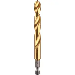 Beperkt Aanbod Milwaukee metaalboor HSS-G Tin Red Hex shockwave 10,5mm *