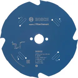 Bosch Cirkelzaagblad Expert vezelcement 165x20x2,2mm 4T Merkproduct