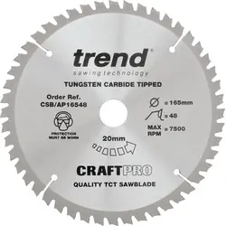 Trend AP cirkelzaagblad 165x20x2,0mm 48T Koop Online