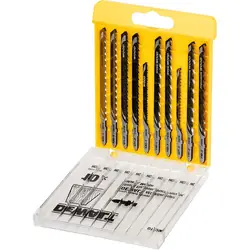 Flitsaanbieding DeWALT decoupeerzaagbladenset hout 10-delig