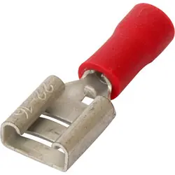 Platte stekkerhuls 1,5mm rood Veilige Betaling