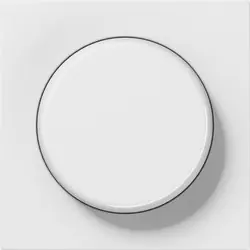 Hete Deal Jung AS500 centraalplaat dimmer Glanzend wit