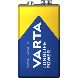 Varta Longlife Power 9V 6LR61 Laatste Versie