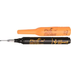 Pica Markeerstift voor diepe gaten zwart Zwart Premium