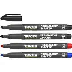 Speciale Aanbieding TRACER Permanent Marker Assortiment 4 delig