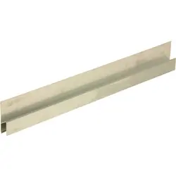 Super Prof wandrij aluminium h-profiel L = 1500mm Must-Have