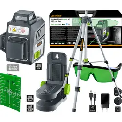 Laserliner PocketPlane-laser 3G 360° Set 150 cm Groen Gratis Retour