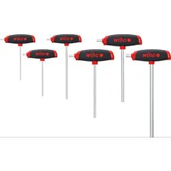 Dagaanbieding Wiha HEX Stiftsleutelset met ComfortGrip T-greep 6-delig