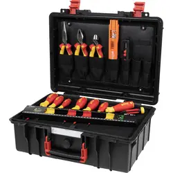 Fabrieksprijs Wiha VDE gereedschapkoffer elektricien basic set L 18-delig