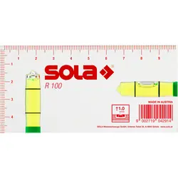 Sola R100 Waterpas groen 90mm Superprijs