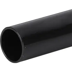 Gecertificeerd JSL rechte buis PVC zwart 20mm 3m
