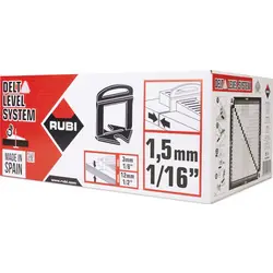 Rubi Delta Level Systeem clip 3-12mm 2mm Rechtstreeks Van De Fabrikant