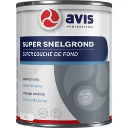 Alleen Vandaag Avis Super Snelgrond Grijs 1L RAL7040