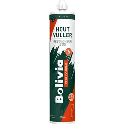 Laatste Kans Bolivia 2K Epoxy Houtvuller 2 in 1 Koker 250ml 4uur