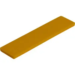 Korting Kunststof rasterblokje 24x4mm Geel