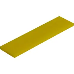 Kunststof rasterblokje 26x4mm Geel Alleen Vandaag