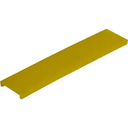 Kunststof tunnelblokje 22x4mm Geel Hoge Kwaliteit