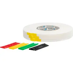 Nu Kopen Kowo glasmontage set 9x4 mm Wit
