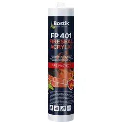 Bostik FP 401 Fireseal acrylaatkit Wit 310ml Finale Uitverkoop