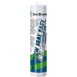 Zwaluw Windowseal Easy beglazingskit Puur Wit 290ml Op = Op