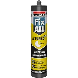 Snelle Levering Soudal Fix All Turbo Wit 290ml