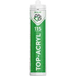 Seal-it 115 TOP-ACRYL acrylaatkit buiten Wit 310ml Premium