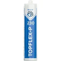 Seal-it 230 TOPFLEX-P beglazingskit Bruin 310ml Nieuw