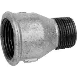Bestel Nu Soknippel nr.246 verzinkt 1" Bi.Dr. x 1/2" Bt.Dr.