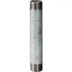 Pijpnippel nr.530 3/4" verzinkt 3/4"x150mm Gecertificeerd