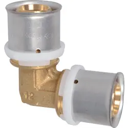 Direct Beschikbaar Pers kniekoppeling 90° 26mm