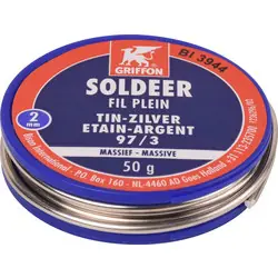 Aanbieding Griffon drinkwaterleidingsoldeer Resist-2 50g Ø 2mm