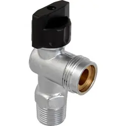 Korting BPE gascomfortkraan 1/2" haaks