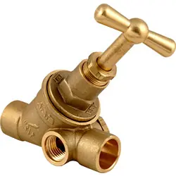 Nu Kopen BPE stopkraan met aftapgelegenheid 15x15mm soldeer